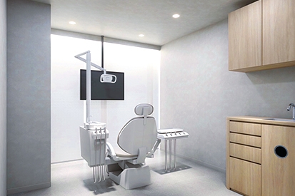 大船みらい歯科の個室診療室写真