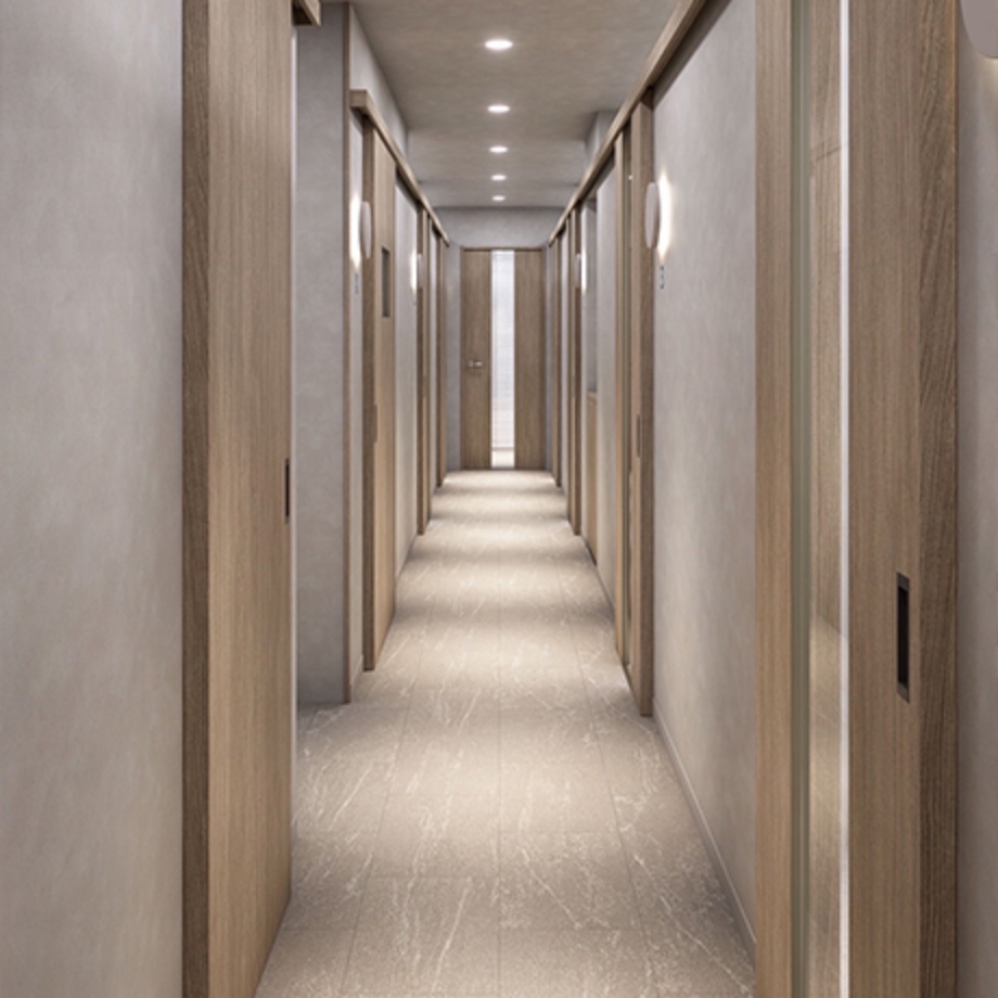 大船みらい歯科の院内通路の画像